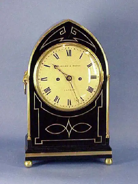 Impressive Regency Lancet clock